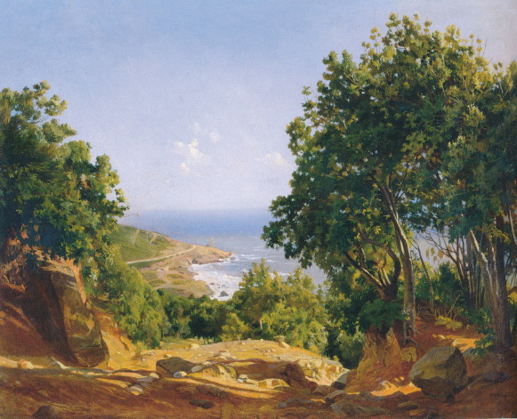 Image - Mykola Ge: Livorno Sea View (1862).